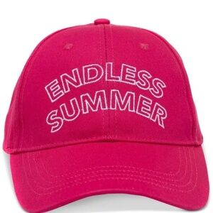 On 34th Women's Cotton Conversational Baseball Cap,   Fuchsia
